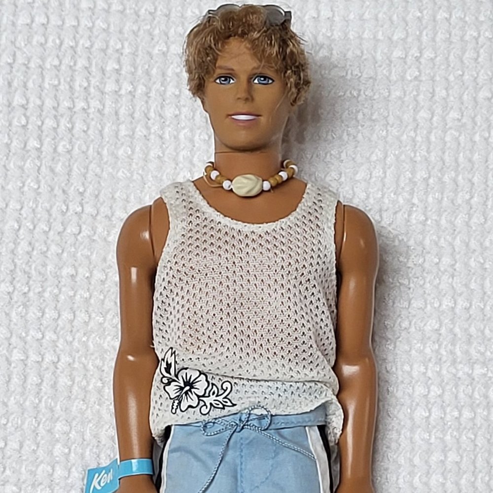 (SOLD) Ken Beach Summer Barbie Doll Vintage Original Genuine Loose - Picture 3 of 12